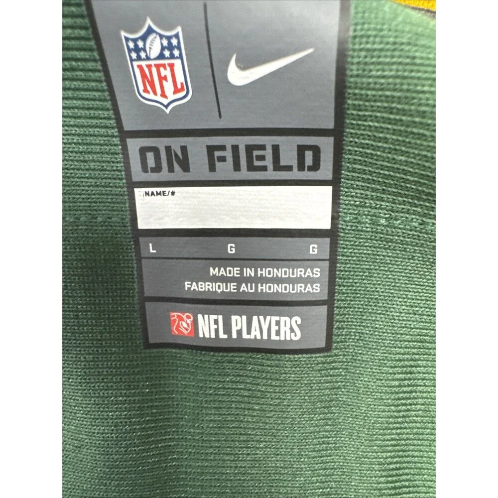 Nike Aaron Jones #33 Green Bay Packers Womens L NFL Game Jersey NWT $130